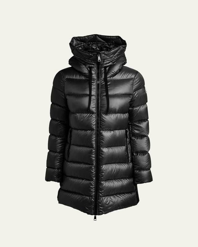 Suyen Down Quilted Nylon Hooded Park